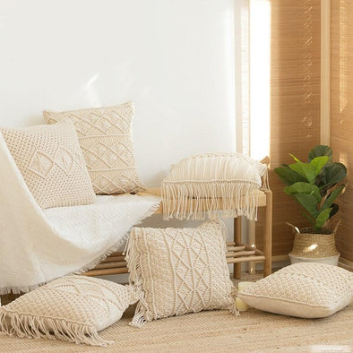 Decorative Macramé Pillow Covers
